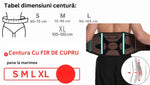 Centura Lombară Fir Cupru